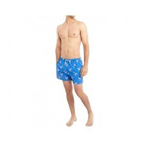 NEW BERMIES miami beach 4" inseam swim trunks in blue